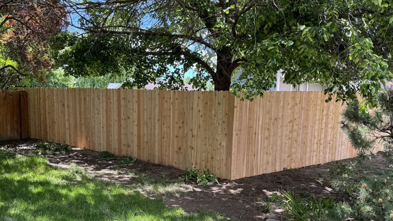 Wood Fence Installation in Boise, Idaho