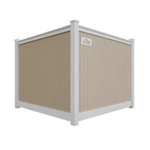 Privacy tan white AAA