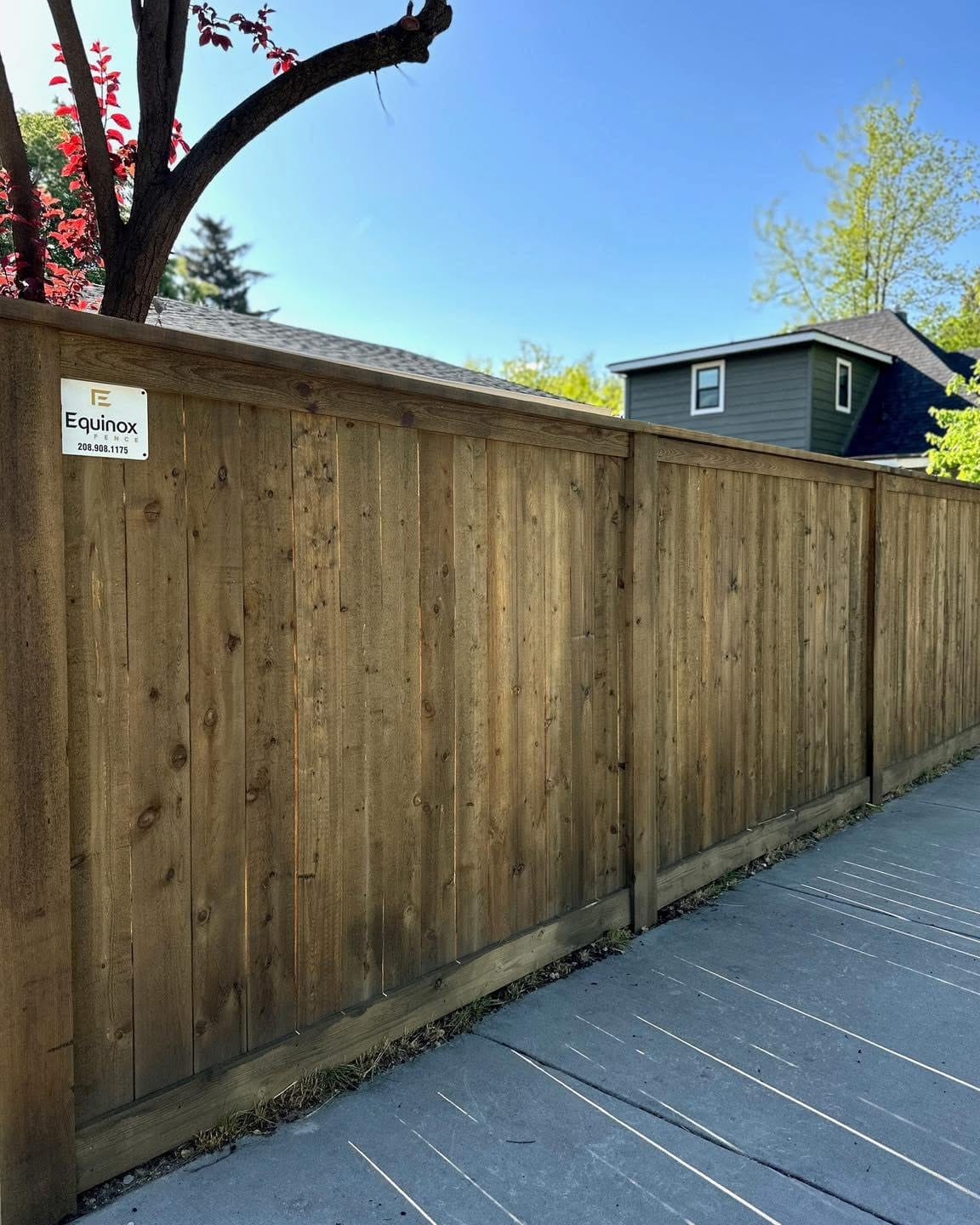 Wood Fencing in Boise Idaho